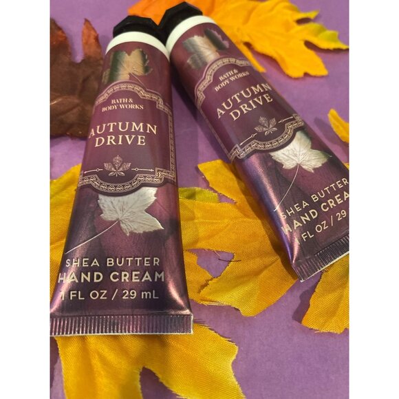 Bath & Body Works “Autumn Drive” 2 New Hand Creams - Picture 2 of 5